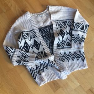 Cozy boho cardi